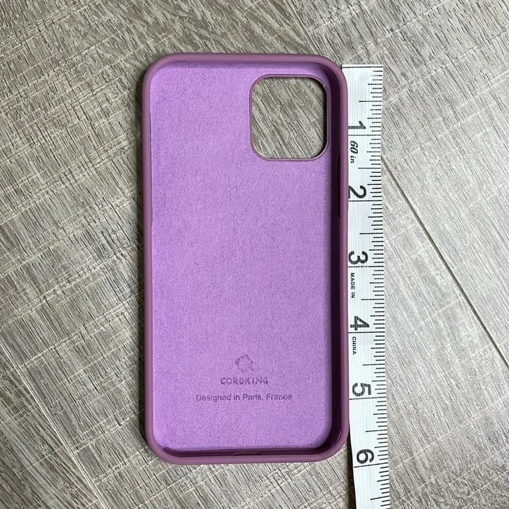 Cord King iPhone 12 Lavender Purple Silicone Protective Case